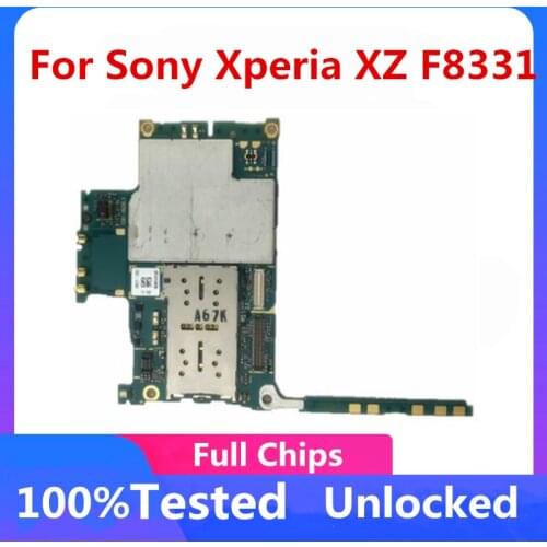 Motherboard For Sony Xperia XZ F8331 With Android System Logic BoardFor Sony Xperia XZ F8331 With Chips Mainboard logic board