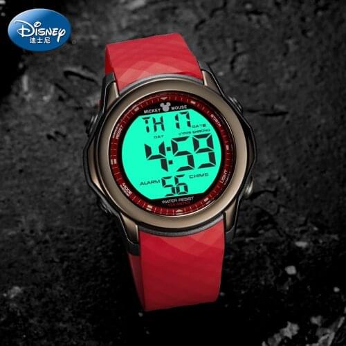 Disney Fashion Outdoor Sport Watch Kids Multifunction Watches Alarm Clock Chrono 10 Bar Waterproof Digital Watch reloj hombre
