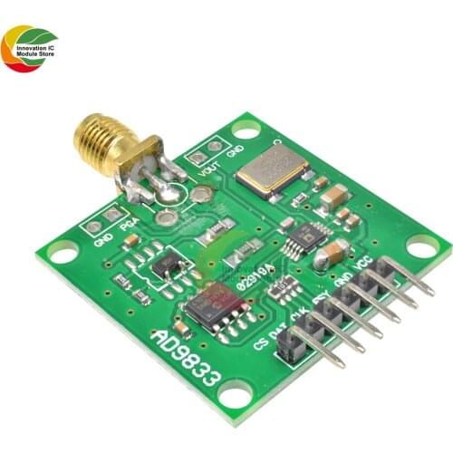 Ziqqucu AD9833 DDS Signal Generator Module 0-12.5MHz Square Triangle Sine Wave for Arduino STM32 C51 STM8
