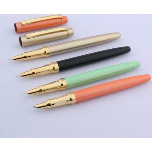 OFFICE Golden blue red black Smooth metal classic gift Fountain Pen
