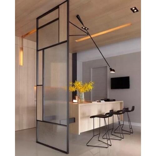 Stainless Steel Screen Partition Home Entrance Door To Block The Living Room Decoration Entrance