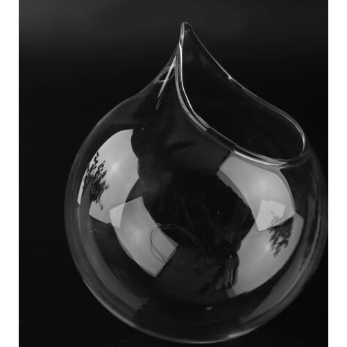 Useful Creative Transparent Borosilicate Glass Wall Hanging Fish Tank Clear Vase Home Decorative Oranment