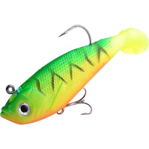 1PC Soft Fake Fishing Lure 10-13cm 20-40g Lake Hook Artificial Bait Bass Tackle Shiner