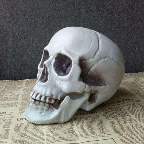Halloween Skull Head Decor Toy Coffee Bars Home Ornament Party Festival Toys New WXV Sale