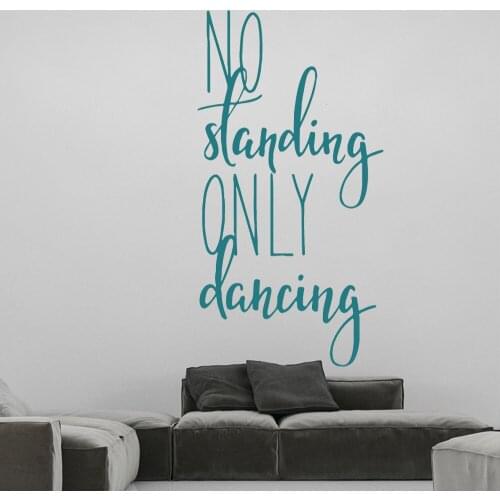 Vinyl Wall Stickers For Kids Room Home Decor Cartoon standing dancing Environmental Protection Removable Mural Decals HY1911