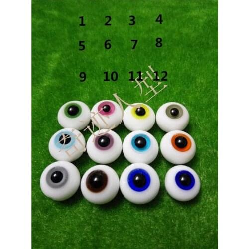 1/3 1/6 1/4 1/8 1/12 BJD SD lalka oczy zielony niebieski czarny czerwony gałka oczna 10 mm 12 mm 14 mm 16 mm 18 mm