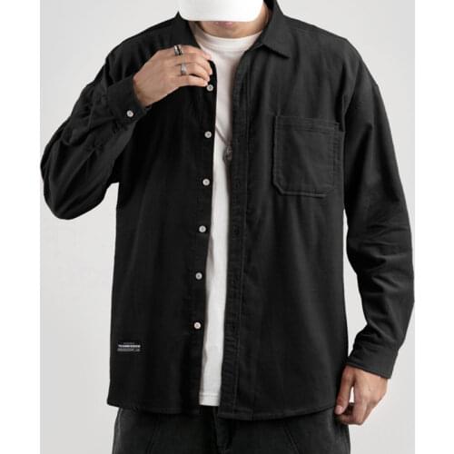 Мужские вельветовые рубашки Bigsweety China At AliExpress