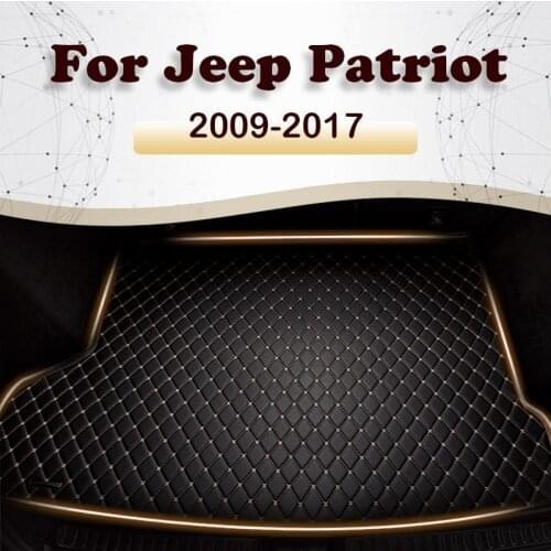 Car trunk mat for Jeep Patriot 2009 2010 2011 2012 2013 2014 2015 2016 2017 cargo liner carpet interior accessories cover