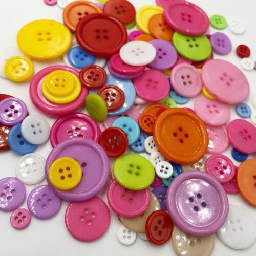 Multi Sizes Round Resin Mini Tiny Buttons Sewing Tools Decorative Button Scrapbooking Garment DIY Apparel Accessories PT182