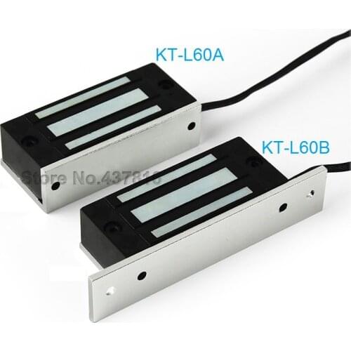 Mini 100lbs Magnetic Lock Small 60KG Electromagnetic Lock 12V/24V