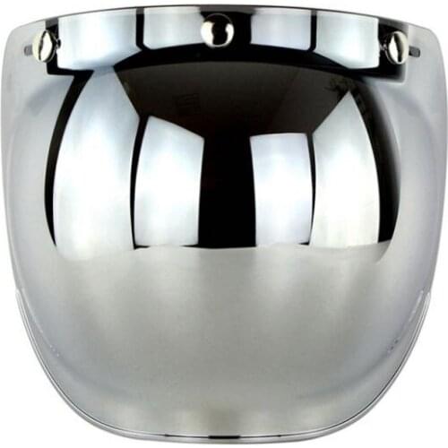 Motorcycle Helmet Bubble Cover With Flip Adapter The UV level of the bubble cover is +50