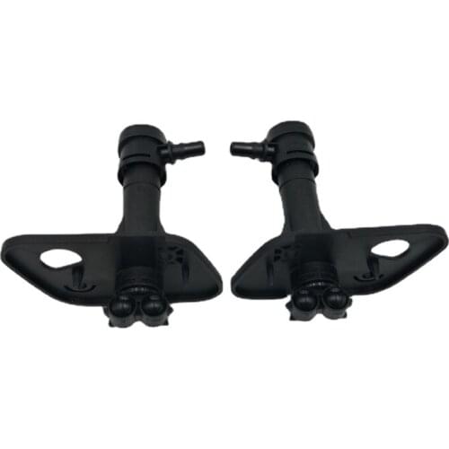 Cafoucs For Audi Q7 2016 2017 2018 Car Headlight Washer Lift Cylinder Spray Nozzle Jet pump