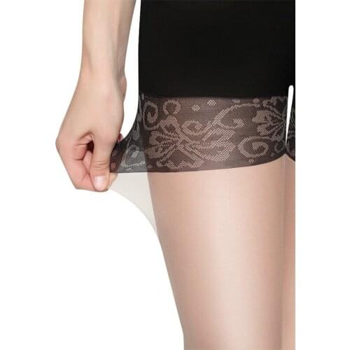 Spring Autumn New Style Anti-emptied Bring Black Safe Pants Stockings Seamless Splicing High-elastic Snagging Resistance Tights