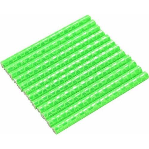 24 Pieces Of Bicycle Wheel Spoke Reflector Clip Reflector Tube Safety Warning Light Reflector Cycling Bicycle Light Accessories
