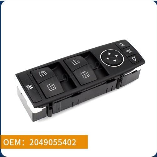 It is suitable for Mercedes-Benz W204/W212/X204/S204/A207/C207 left front lift switch with high matching 2049055402 auto parts