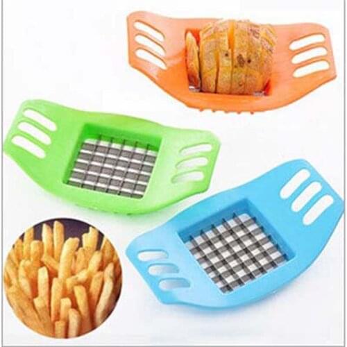 French Fries Potato Chips Strip Slicer Cutter Chopper Chips Machine Making Kitchen Tool