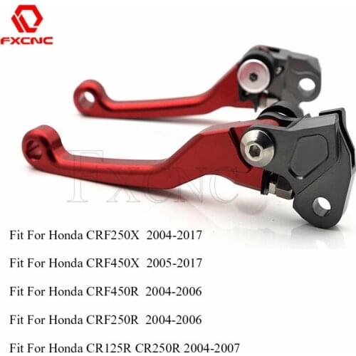 Matt Color Motocross Dirt Pit Bike Dirtbike Brake Clutch Lever For Honda CR125R CR250R CRF 250X 450X 450R 250R CR 125R CR250R