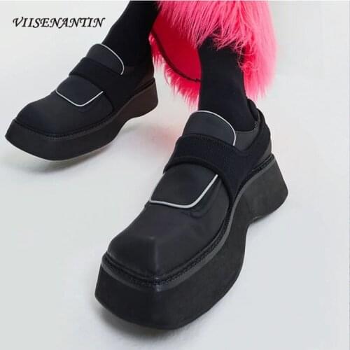 Spring and Summer Niche Design Shallow Mouth Square Toe Mary Jane Shoes Women New Casual All-match Single Shoes Women