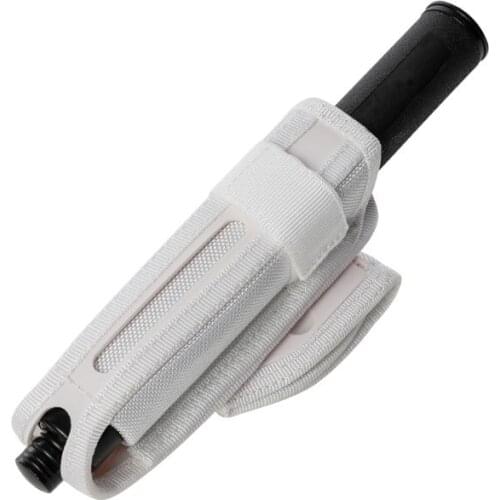 Universal 360 Degree Rotation Expandable Baton Holder Stick Holster Tactical Molle Nylon Holster Duty Belt Carry Case