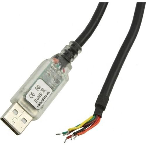 USB-RS485 converter cable provides a USB to RS485