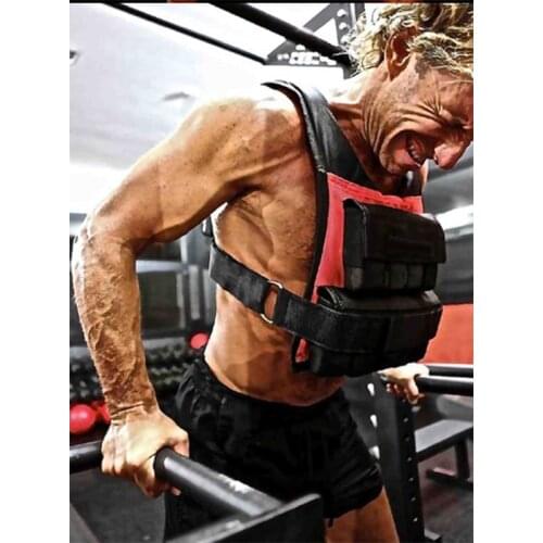 10KG Weight-bearing vest Adjustable weight-bearing vest Running weight-bearing training vest Push-up weight-bearing vest