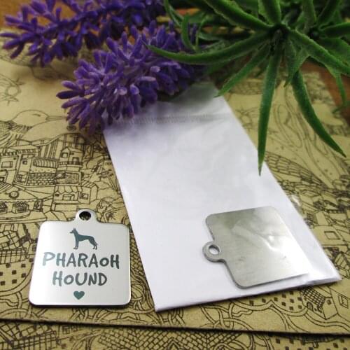 20pcs--"Pharaoh Hound"stainless steel charms more style for choosing DIY Charms pendants for necklace