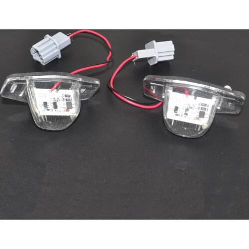 2x LED License Plate Light OEM Replacement Kit for Honda CRV Fit Jazz Crosstour Odyssey OEM part No. 34101S60013