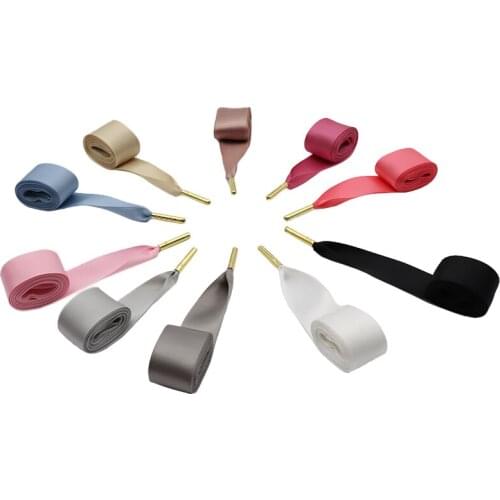 30Pairs/Lot)Weiou Colorful 2.22cm(7/8")Width Double Side Sneaker Flat Laces Shoestring Trendy Replacement Shoelaces For Women