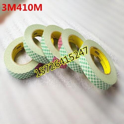 3M410M Meiwen Double-sided paper-based tape Green square paper tape for papermaking inspection and printing