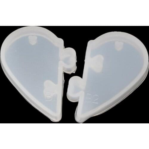 652F Love locks for lovers Pendant Silicone Mold DIY Epoxy Resin Mould Jewelry Tools