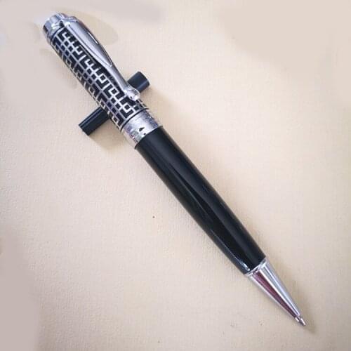Business Stationery Pen Signature Black Pen Metal Rotary Neutral Pen Signature Pen