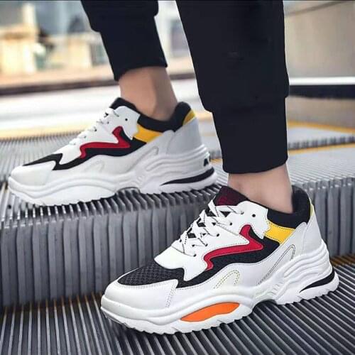Cool Men Sports Athletic Shoes Outdoors Retro ABO Stylish Running Shoes Comfortable Thick Bottom Sneakers Unisex Male zapatillas