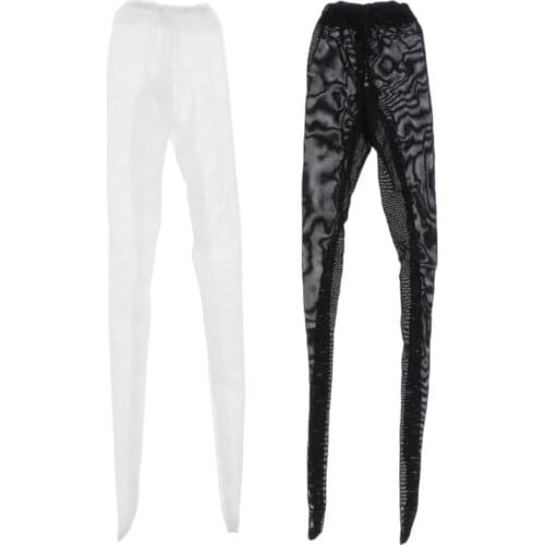 Fashion Doll Pantyhose Tight Lace Fishnet Stockings for 1/4 BJD SD Dolls