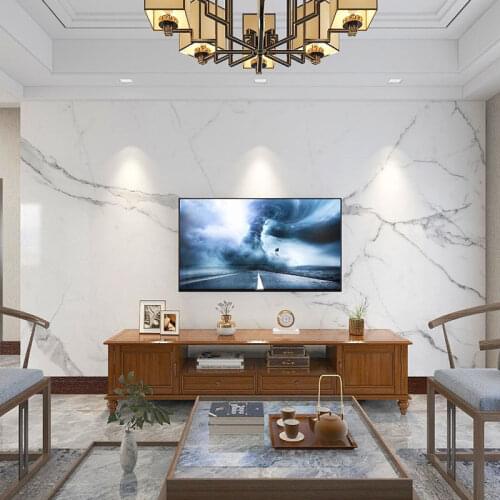 Custom Mural Nordic Ins White Marble Wall Painting 3D Bedroom Living Room TV Background Wall Waterproof Murals Wallpaper Modern