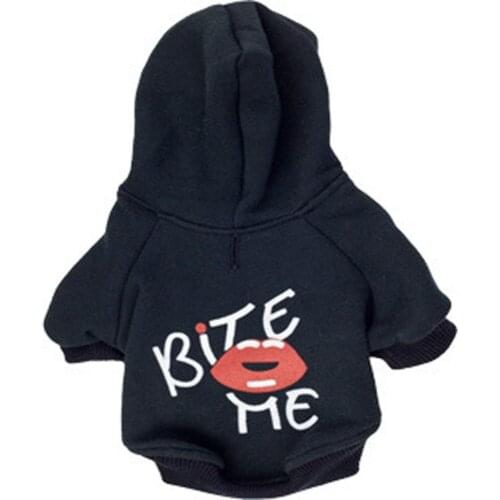 New The Dog Clothes Grasp The Flannelette Print Lips Pet Shirt