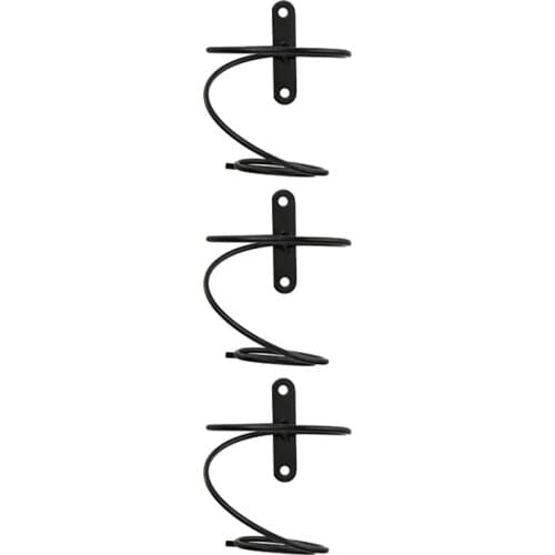 New 3Pack Simple Single Bottle Wall-Mounted Wine Rack, Wine Bottle Display Rack, Metal Hanging Wine Rack