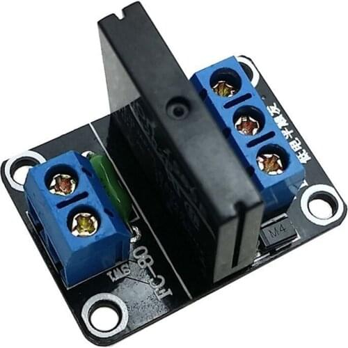 New 5v 1 Channel SSR Solid-state Relay High Level Trigger 2a 250v Precise for Arduino Solid State Relay Module