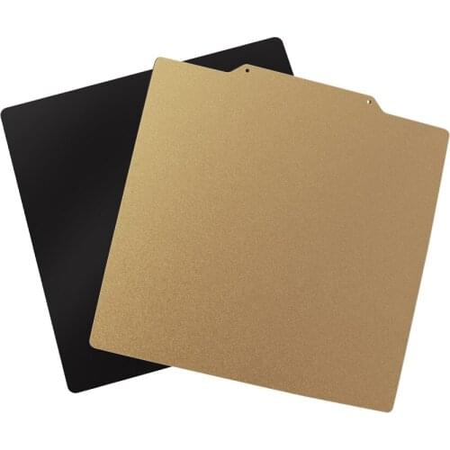 New Double Sided TexturedPEI Powder Coated Spring Steel Sheet Heat Bed Build Plate for Prusa i3 Ender 3 Mk3 3D Printer