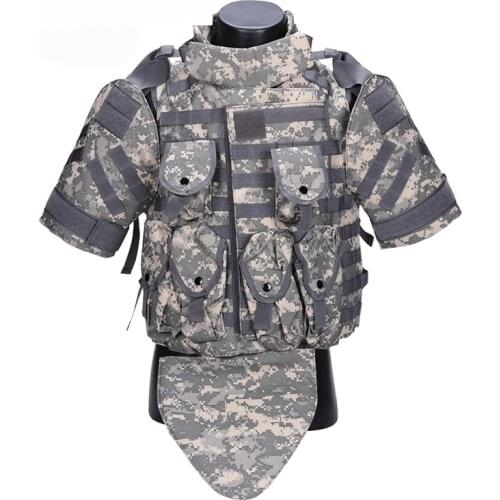 OTV Tactical Vest Camouflage combat Body Armor With Pouch/Pad ACU USMC Airsoft Military Molle Assault Plate Carrier CS Clothing