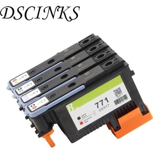 4 color For HP 771 DesignJet Printhead CE017A CE018A CE019A CE020A Print Head For HP Designjet Z6200 Z6600 Z6800 Printer Head