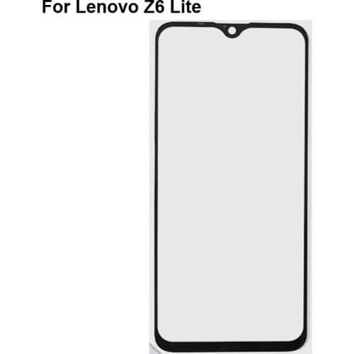 2PCS For Lenovo Z6 Lite L38111 Touch Screen Digitizer TouchScreen Glass panel For Lenovo Z 6 Lite Without Flex Cable Parts
