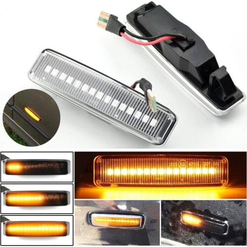 Dynamic Side Marker Fender LED Dynamic Fender Turn Signal Indicator Lamp Fit for 5ER E39 1995‑2003
