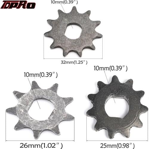 TDPRO New Pocket Bikes 25H Chain 11T T8F Chains 9T 11T Front Sprocket For 43cc 47cc 49cc 2 Stroke Mini Pit Dirt Bike ATV Scooter