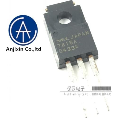 10pcs 100% orginal new three-terminal regulator tube UPC7815AHF 7815A TO-220F in stock
