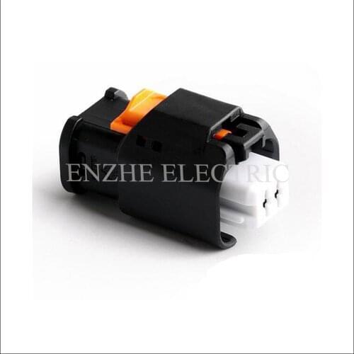 1801175-7 female cable jacket auto Wire harness socket 2 pin Connector automotive plug Oxygen Sensor Include terminal and seal