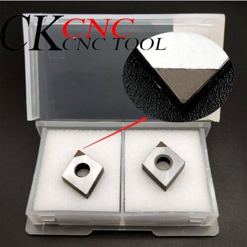 2PCS CNMG120408/CNMG120404 CBN CNMG120408 /CNMG120404 PCD External turning tool blade CNMG1204 cnc Carbide Insert lathe cutter