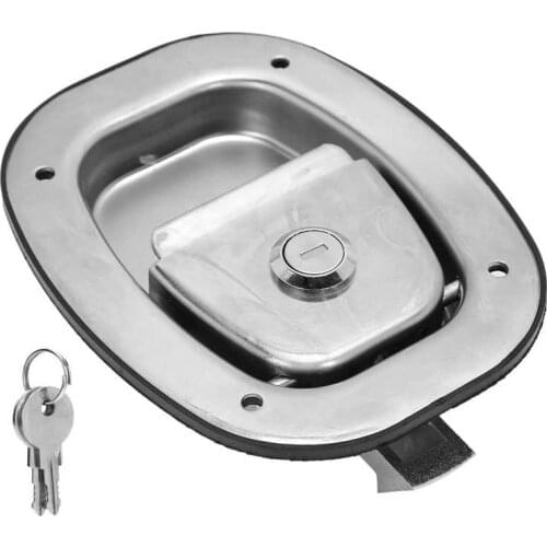 RV Accessories rv covers Oval Plane Baffle Door Lock 304 Stainless Steel for Car RVs Trailers Ships Toolbox rv caravan