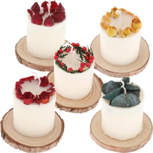 Aromatherapy Candle Scented Candle Romantic Pillar Christmas Decoration Home Natural Soy Wax Long Burning Candle