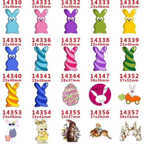 Free shipping 30 pcs Easter day planar resin PR 14330