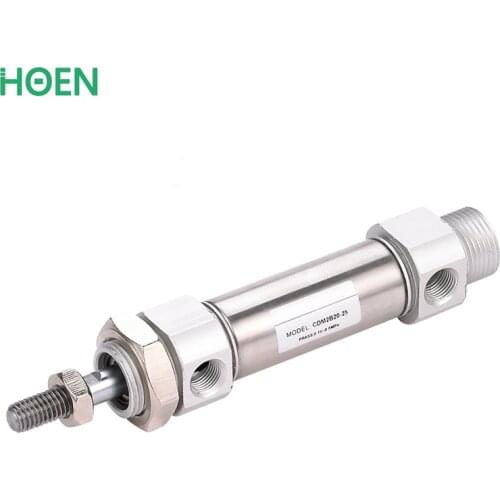 CDM2B Stroke 125mm-200mm Air Cushion Mini Air Cylinder Standard Type Double Acting CDM2B20-125 CDM2B20-175 CDM2B25-125 CDM2B25